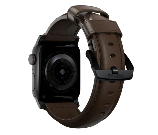 Nomad Traditional Band Apple Watch 49/45/44/42mm black/brown - 1258657 - zdjęcie 2